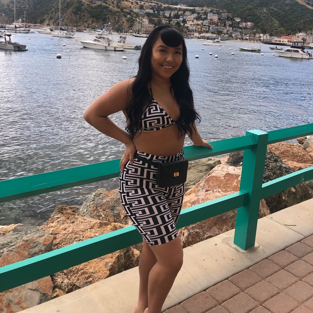 Biker short set